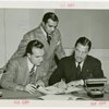 Brazil Participation - Francisco Silva Jr. (Commissioner General), Milton Trindade and Grover Whalen signing contract