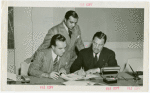 Brazil Participation - Francisco Silva Jr. (Commissioner General), Milton Trindade and Grover Whalen signing contract