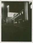 Communications Building, night lighting