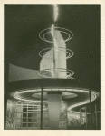 Production and Distribution Building at night
