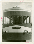 Buses - Greyhound Lines - Front of bus