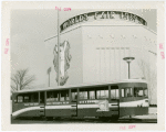 Buses - Greyhound Lines - In front of Administration Building
