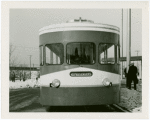 Buses - Greyhound Lines - Front of bus