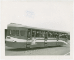 Buses - Greyhound Lines - Bus with people on it