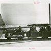 Buses - Greyhound Lines - Tractor Trains - Grover Whalen and group on train