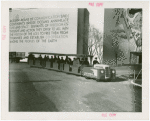 Buses - Greyhound Lines - Tractor Trains - Grover Whalen driving