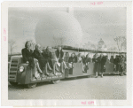 Buses - Greyhound Lines - Tractor Trains - Exposition staff on train