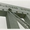 Business Systems and Insurance Building - Ladder and sign
