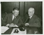 Chicago Mayor (Edward J. Kelly) and Harvey Gibson