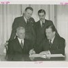 Cherry-Burell Corp. and Grover Whalen signing contract