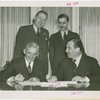 Cherry-Burell Corp. and Grover Whalen signing contract