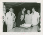 Canada Participation - W.D. Euler signs guestbook