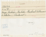 Canada Participation - Cardinal Rodrigue Villeneuve shaking Grover Whalen's hand