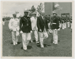 Canada Participation - James McKinnon (Minister of Trade and Commerce) inspects Marine Guard