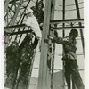 Carrier Corp. - Eskimos - Working on steel framework, close-up
