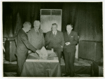 Carrier Corp. - Igloo - Exterior - Model and Carrier Corp. executives