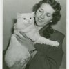Cats - Show - Woman holding cat