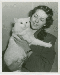 Cats - Show - Woman holding cat