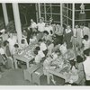 Children - Art Classes - Group painting at tables
