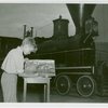 Children - Art Classes - Boy paints train