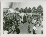 Children's World - Mechanical elephant in parade