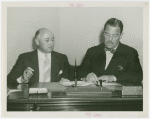 Chile Participation - Grover Whalen and Alphonso Grez (Chilean Consul General) signing contract
