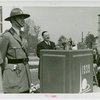 Chile Participation - Rudolpho Michels (Commissioner General to Fair) speaking at dedication