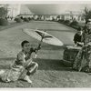 China Participation - Entertainers - Man with umbrella