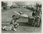 China Participation - Entertainers - Man with umbrella