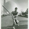 China Participation - Entertainers - Man with spear