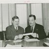 Chrysler Corp. - K.T. Keller and Grover Whalen signing contract