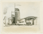 Chrysler Corp. - Building - Sketch