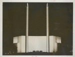 Communications - Building - Exterior, night