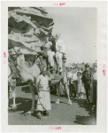 Connecticut Day - Raymond Baldwin and sons ride camel