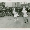 Connecticut Day - Two girls dancing to band