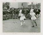 Connecticut Day - Two girls dancing to band