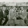 Connecticut Day - Raymond Baldwin with two men