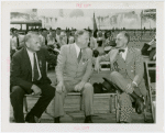 Connecticut Day - Raymond Baldwin with two men