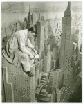 Consolidated Edison - City of Light Diorama - Artist painting model