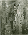 Consolidated Edison - City of Light Diorama - Artist painting model