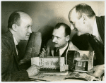 Consolidated Edison - City of Light Diorama - Men examining model