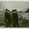 Construction - Ceremonies and Events Hashell, Frank Monaghan, H.G. Wells and Grover Whalen