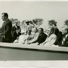 Construction - Ceremonies and Events - Grover Whalen , Fiorello LaGuardia and others at Theme Center groundbreaking