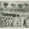Construction - Ceremonies and Events - Soldiers and boy scouts at Theme Center groundbreaking