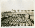 Construction - Ceremonies and Events - Soldiers and boy scouts at Theme Center groundbreaking