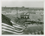 Construction - Ceremonies and Events - Crowd arriving at Fairgrounds