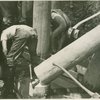Construction - Workers with axe