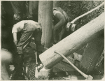 Construction - Workers with axe