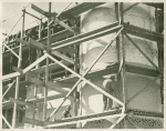 Construction - Workers on scaffolding