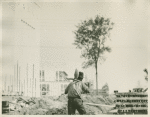 Construction - Man with shovels